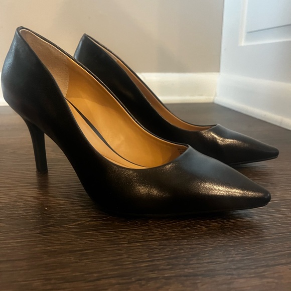 INC International Concepts Black Heels AND knee boots - Picture 5 of 6